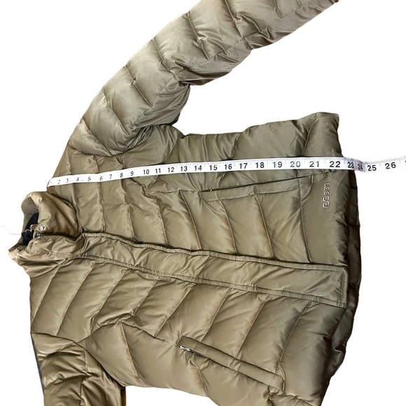 Eddie Bauer Chartreuse Green Down Puffer - Picture 12 of 12